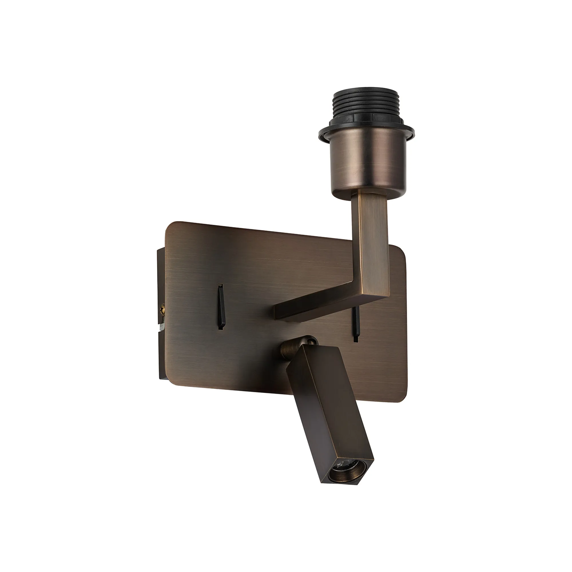 Clara Matt Bronze Wall Lights Deco Reading Lights